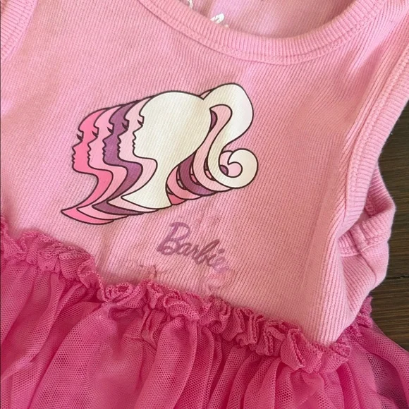 Barbie Pink and Purple Kids Dress Trio - Picture 3 of 4